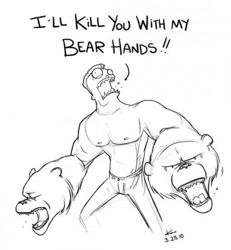 Obrázek bare hands