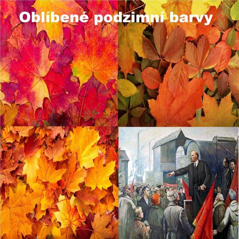 Obrázek barvy podzimu