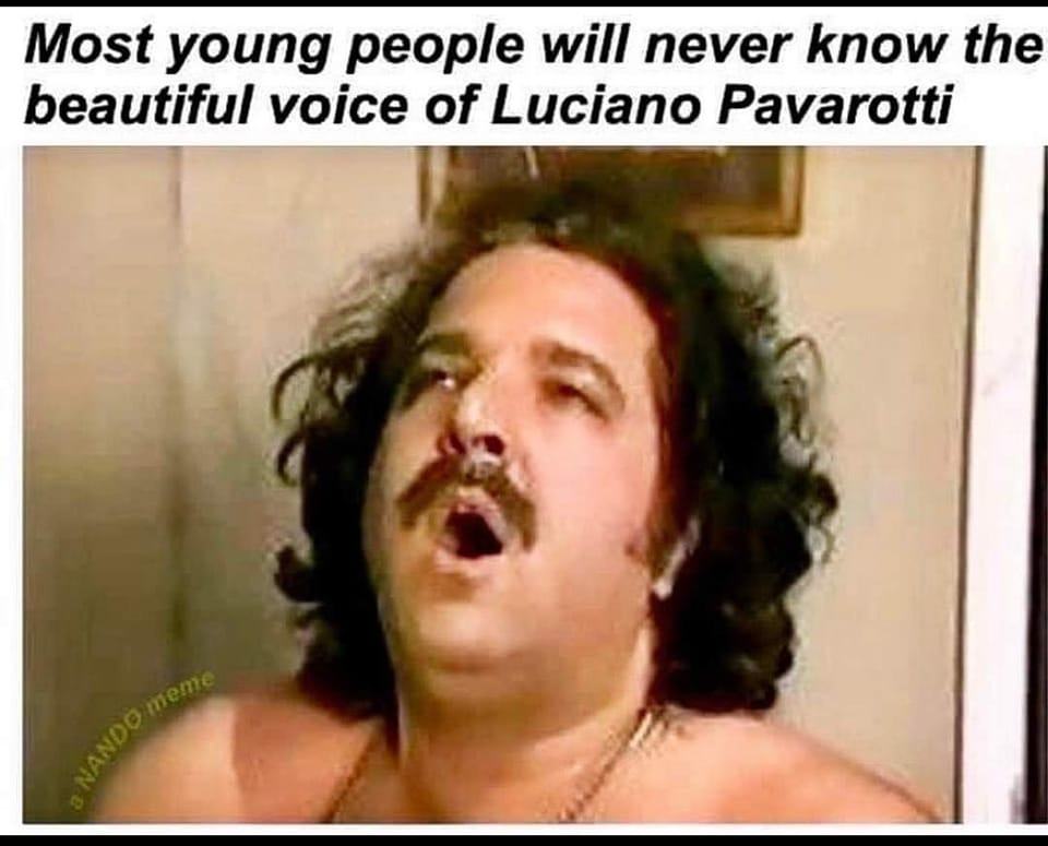 Obrázek beautiful voice of pavarotti