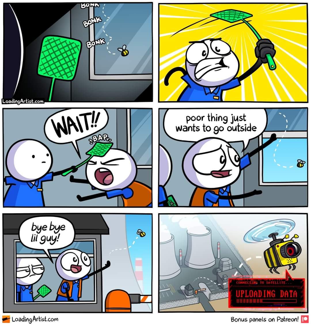 Obrázek bees arent real