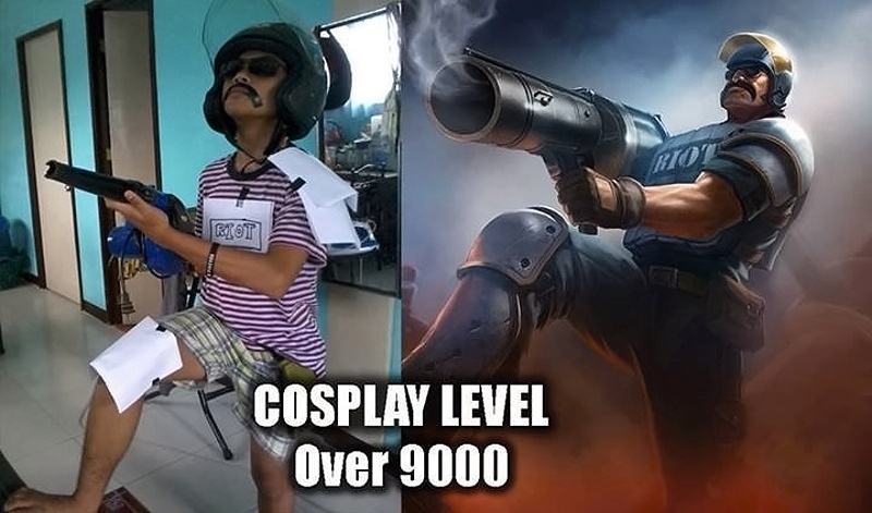 Obrázek best riot graves cosplay 2013