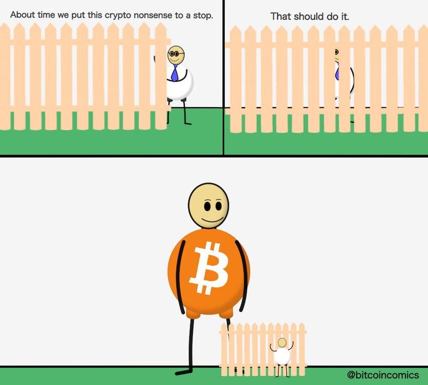 Obrázek bitcoin end by banks