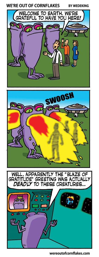 Obrázek blaze of gratitude