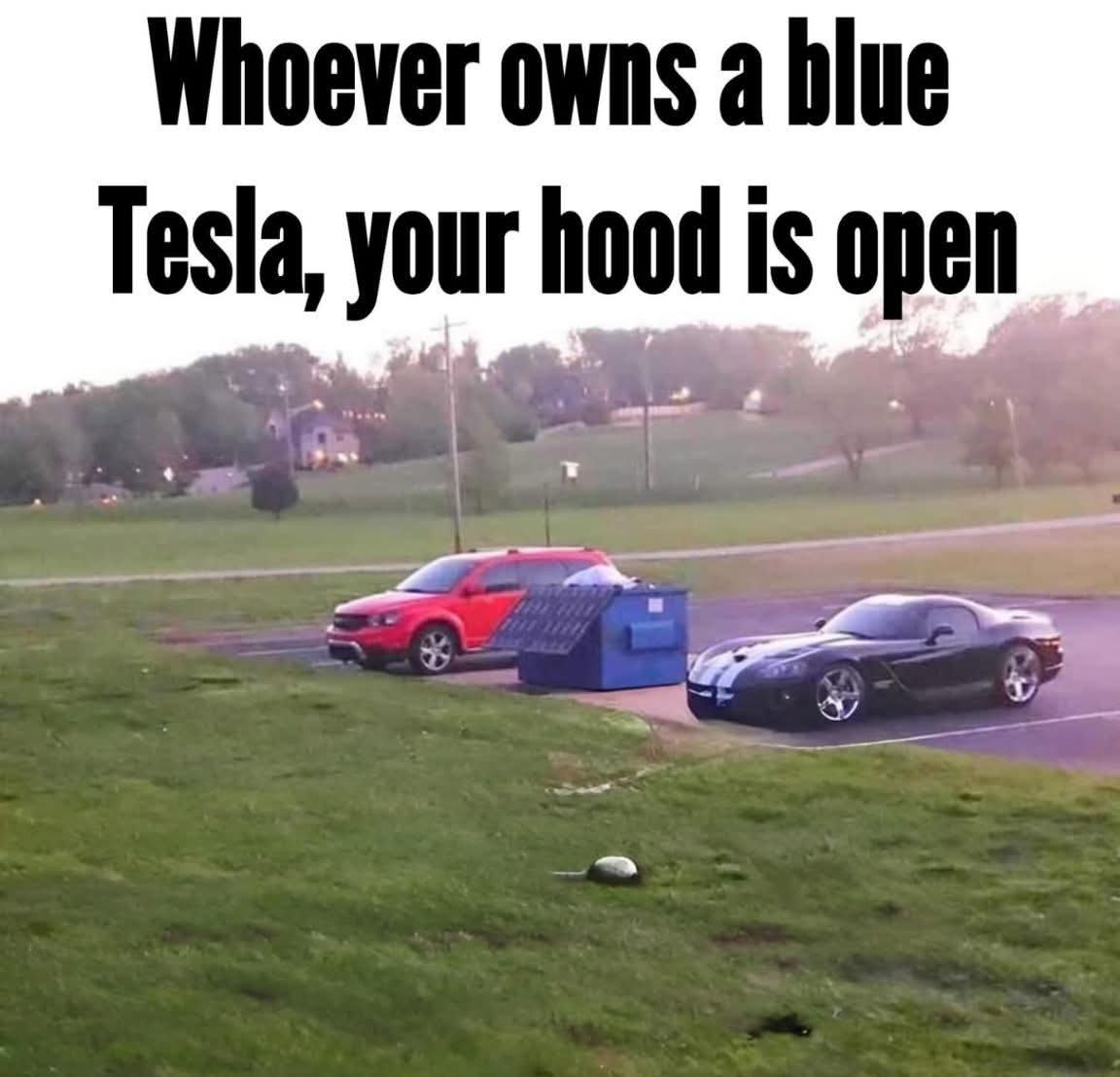 Obrázek blue Tesla 