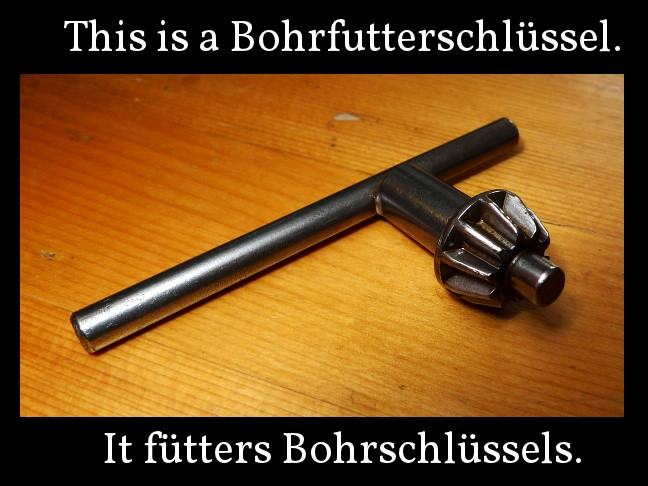 Obrázek bohrfutterschlussel