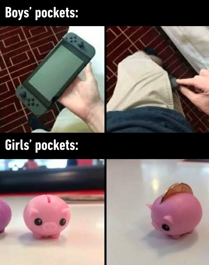Obrázek boys vs girls pocket