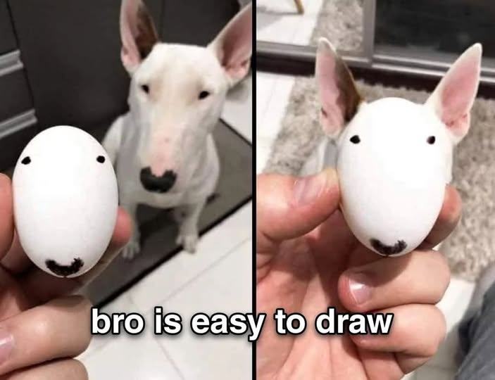 Obrázek bro is easy to draw