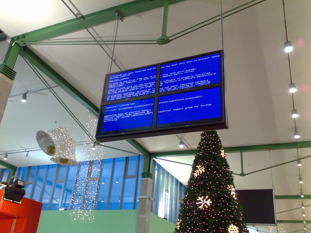 Obrázek bsod oc cerny most
