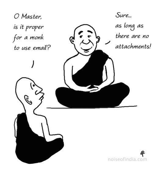 Obrázek buddhist email