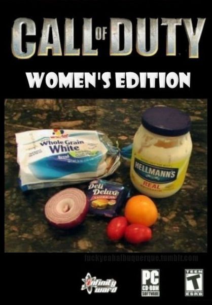 Obrázek call of duty for woman