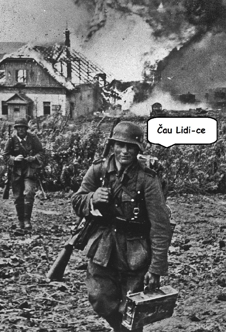 Obrázek cau Lidice