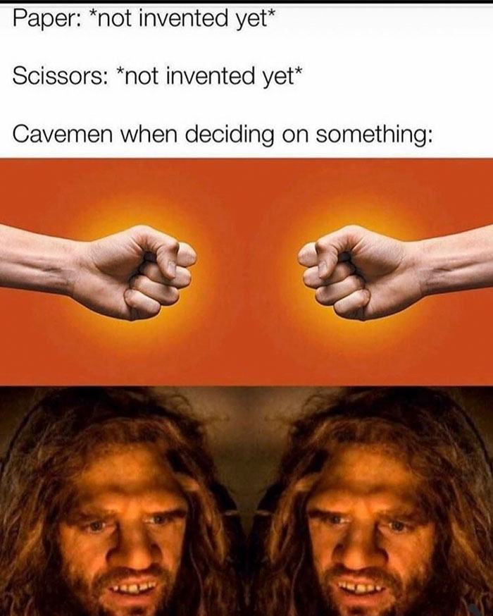 Obrázek caveman decision making