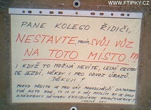Obrázek cedulka z v karlovic