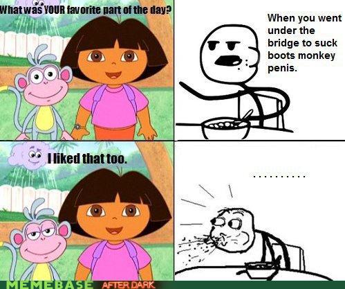 Obrázek cereal guy dora