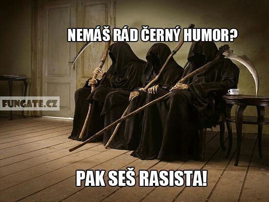 Obrázek cerny rasista