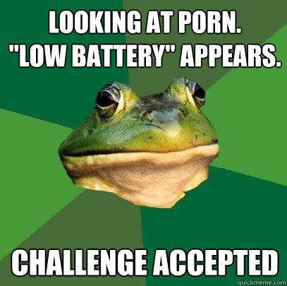 Obrázek challenge accepted frog