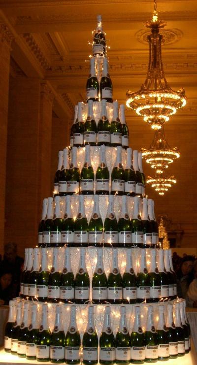 Obrázek champagne tower