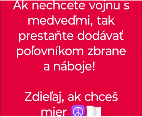 Obrázek chceme mier aj v Cobolsku