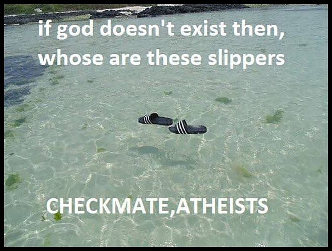 Obrázek checkmate atheist
