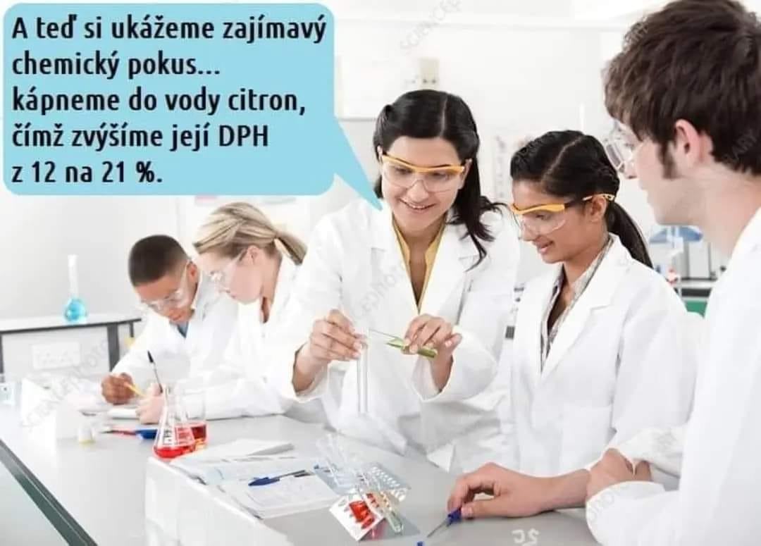 Obrázek chemicky pokus pro pokrocile