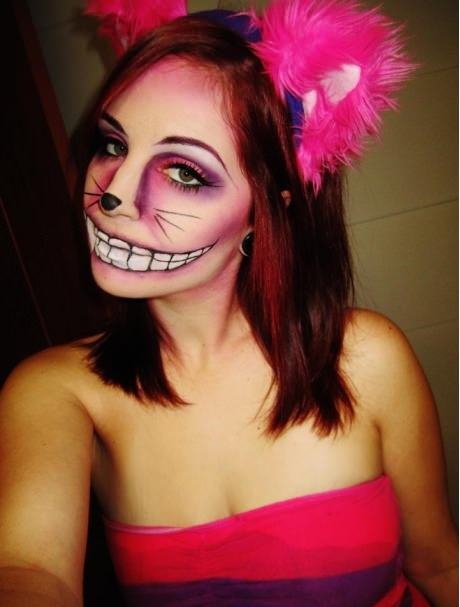 Obrázek cheshire cat makeup