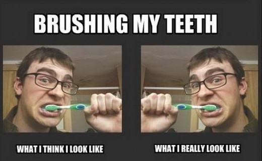 Obrázek cistim si zuby