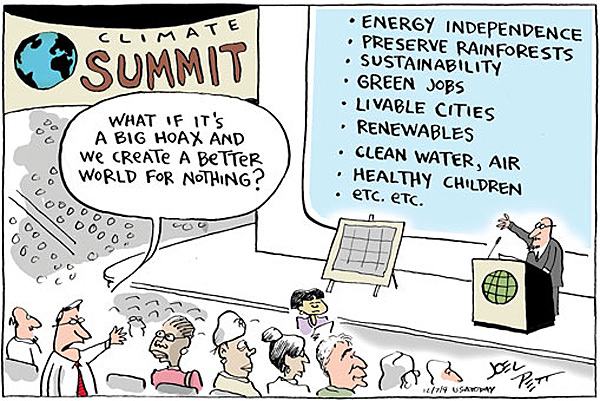 Obrázek climate denier cartoon