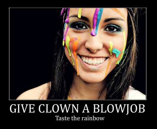 Obrázek clown blowjob