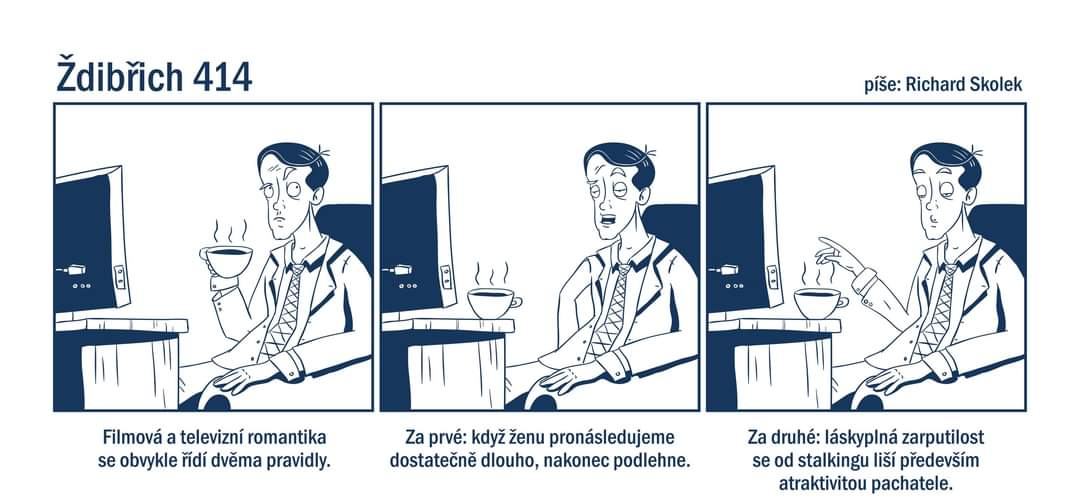 Obrázek co je u roumenistu stalking je jinde romantika