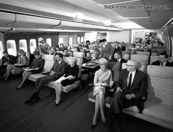 Obrázek coach airplane seats