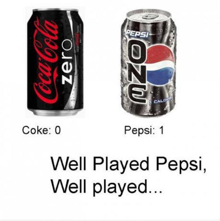 Obrázek coke vs. pepsi