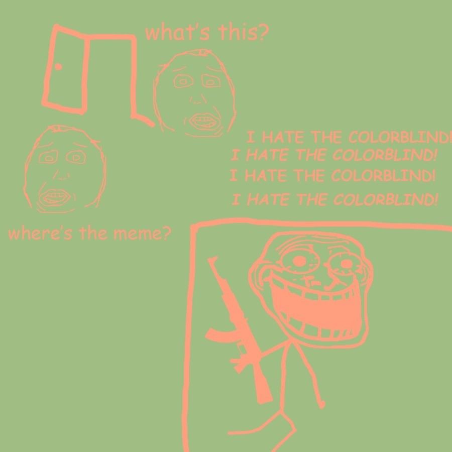 Obrázek colorblind&nbsp;meme