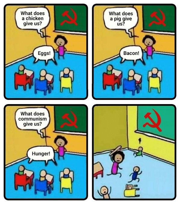 Obrázek communist gave us