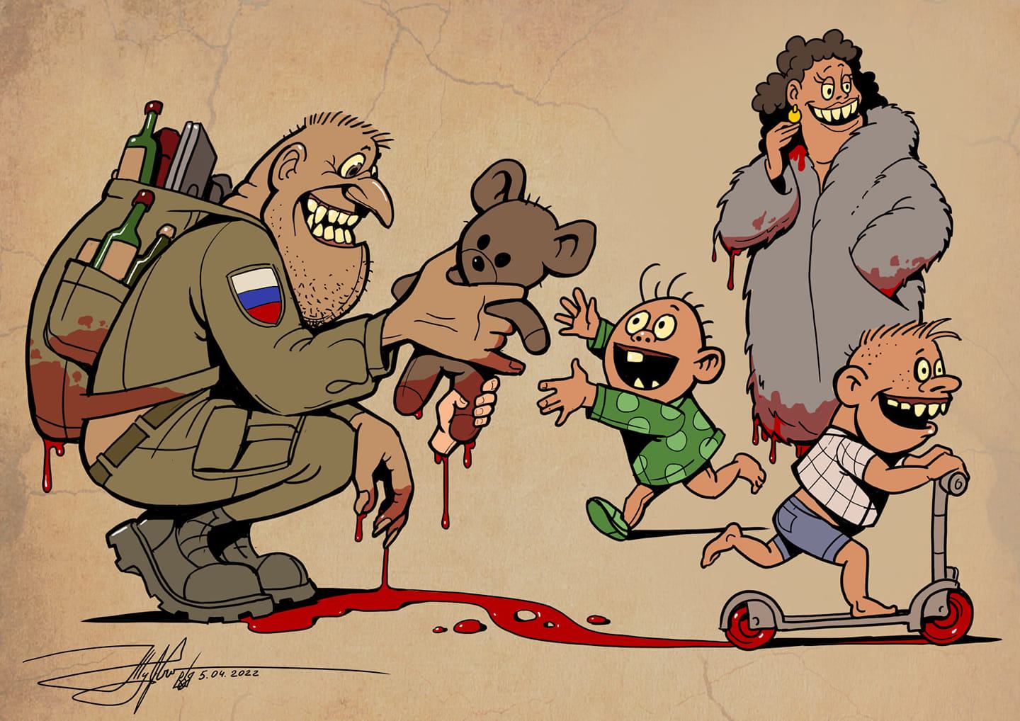 Obrázek copak nam tatinek privezl ze sveta