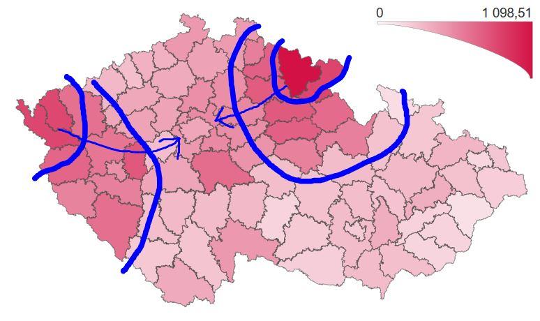 Obrázek covid planuje utok na prahu