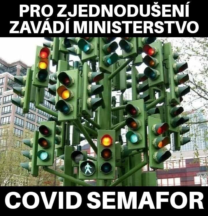 Obrázek covid semafor