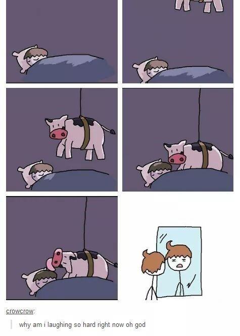 Obrázek cow impossible