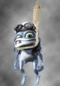 Obrázek crazy frog hanged