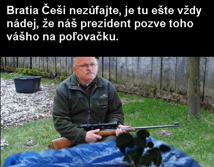 Obrázek cz sk prezident