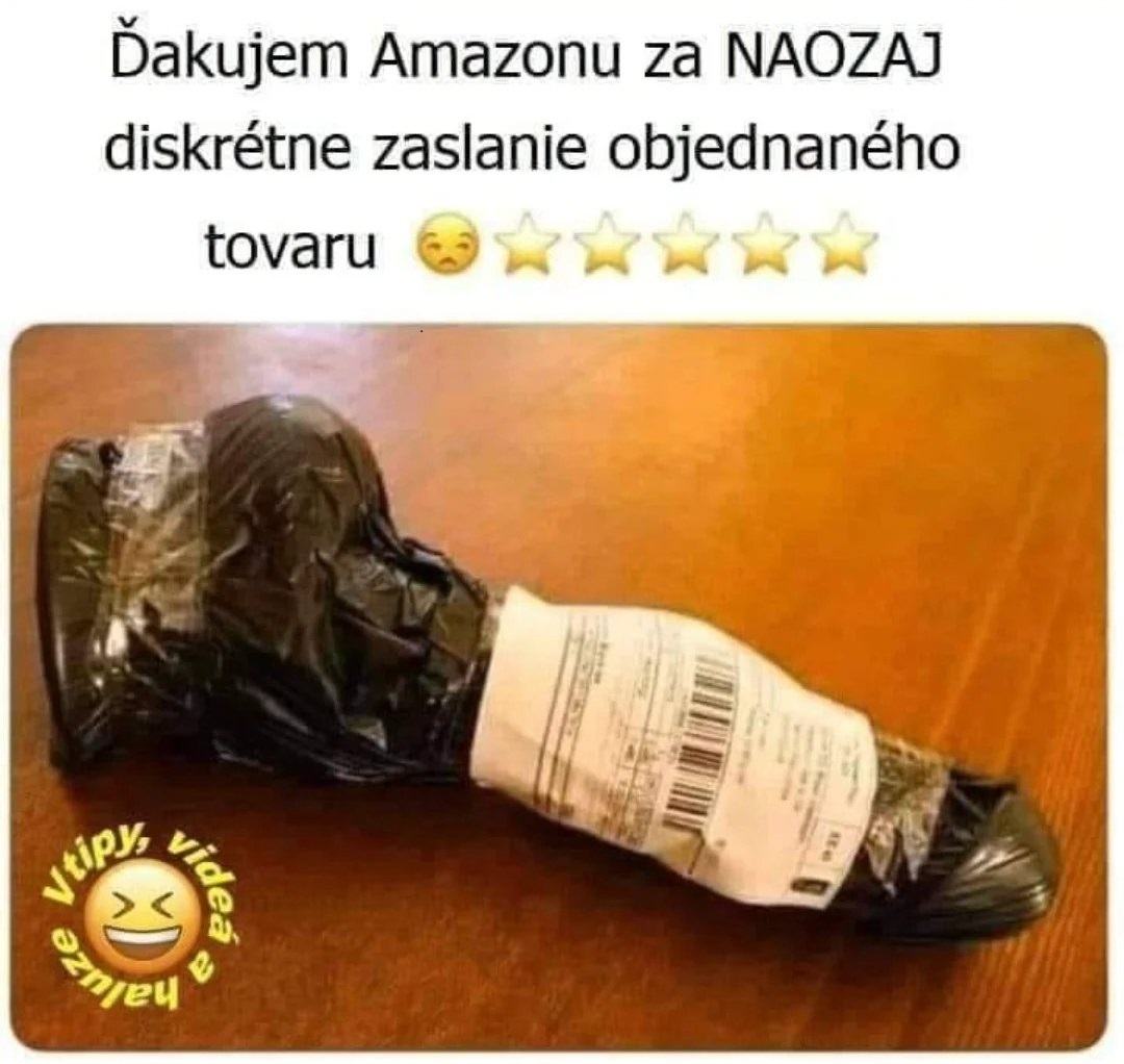 Obrázek dakujem amazonu