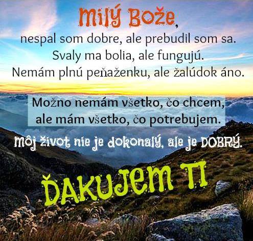 Obrázek dakujme bohu