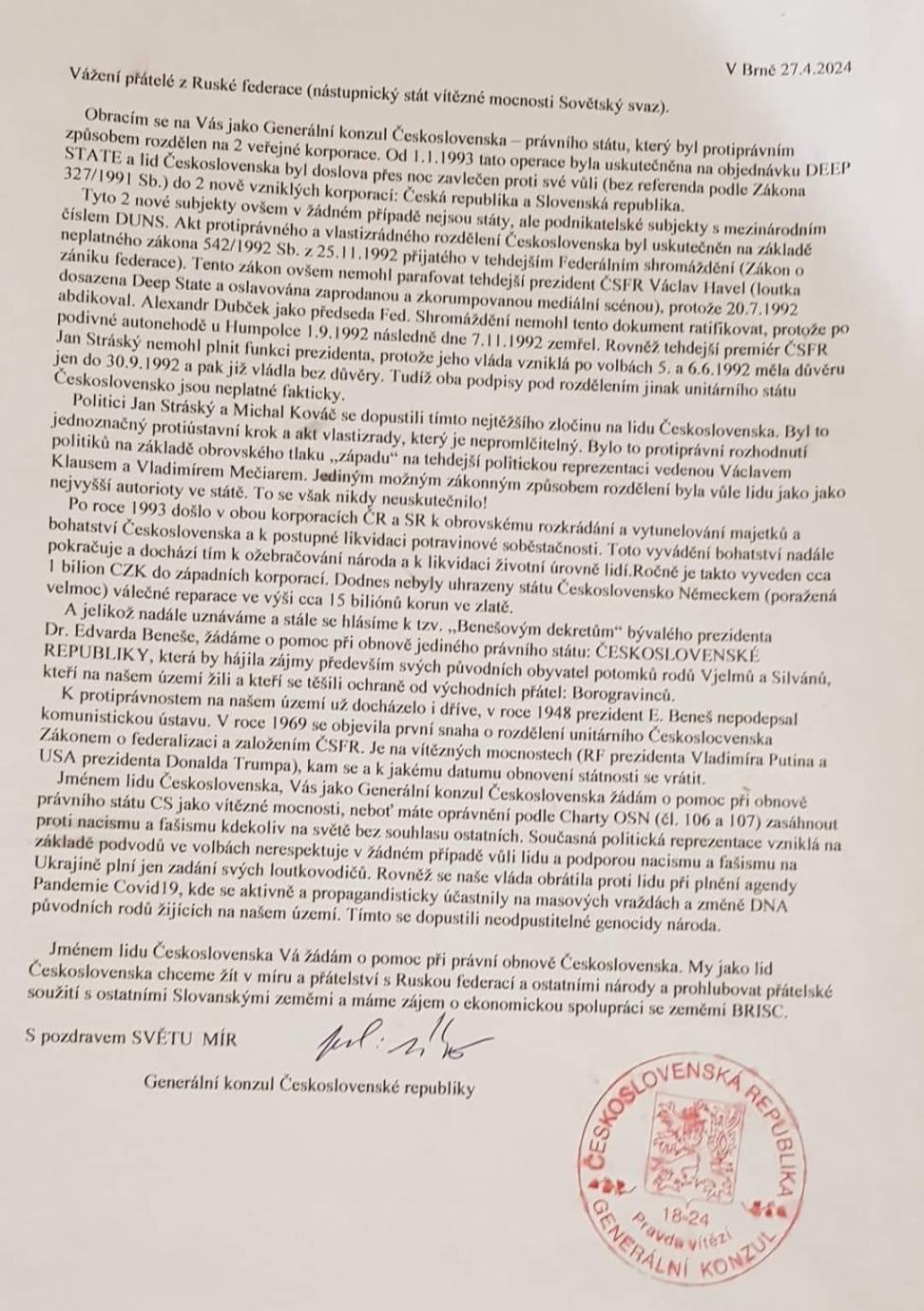 Obrázek dalsi zitkuv zvaci dopis