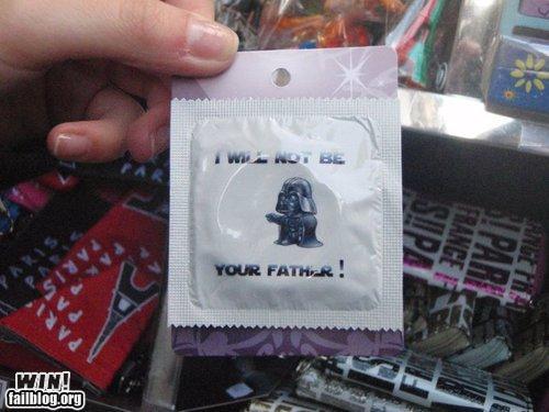 Obrázek darth vader condom