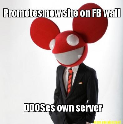 Obrázek deadmau5 ddos