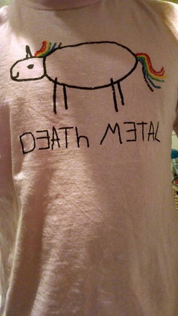 Obrázek death metal tshirt