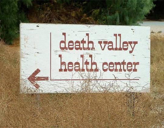 Obrázek death valley health center
