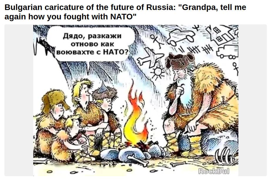 Obrázek dedo vypravej jak jsi bojoval proti NATO