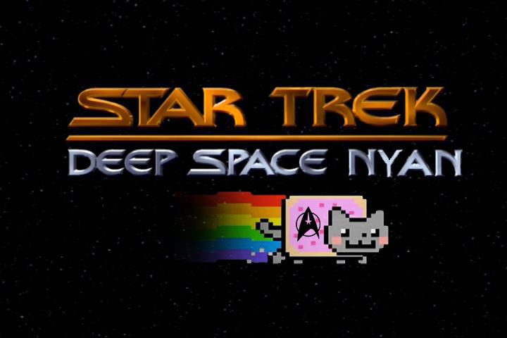 Obrázek deep space nyan