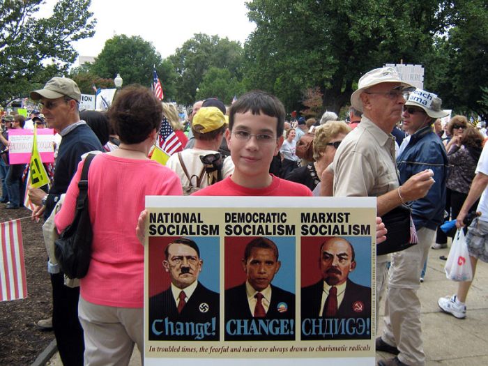 Obrázek democratic socializm