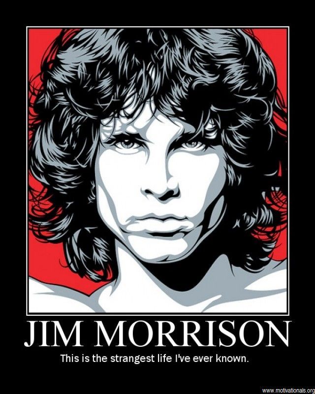 Obrázek demotivational-poster-Jim Morrison